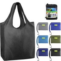 High Quality Pure color Promotional cheap Customized Size Folding Shopping Bag Tote