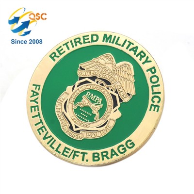 High Quality Custom Metal Plating Nickel Challenge Coin